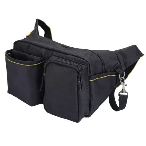 Easy Convenience Oxford Waterproof Unisex Tool Belt Bag Waist Tool Bag with Zip Pocket