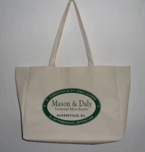 Eco Friendly Advertising Students Canvas Bags Custom Printed Logo Long Handle Non Woven Bag Books Shopping Supermarket