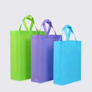 Eco Friendly Biodegradable Durable Non Woven Reusable Shopping Tote Bag with Custom Logo for Business & Gift Use