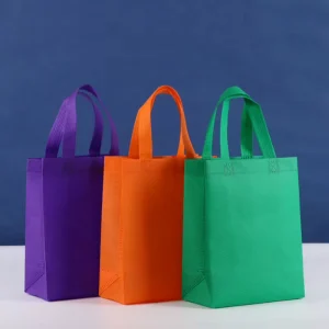 Eco Friendly Biodegradable Durable Reusable Shopping Non woven Tote Bag Screen Printing Custom Logo for Supermarket Use