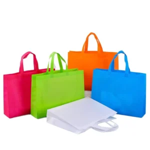 Eco Friendly Biodegradable Reusable Shopping Non woven Tote Ecological Bag with LOGO Custom