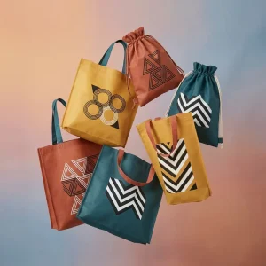 Eco Friendly Biodegradable Reusable Shopping Non woven Tote Ecological Bag with LOGO Custom
