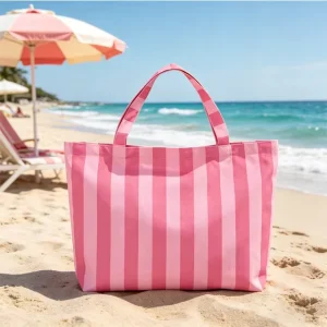 Eco Friendly Custom Logo Print Cotton Canvas Tote Bag Simple Fashion Personalized Shopping Bags