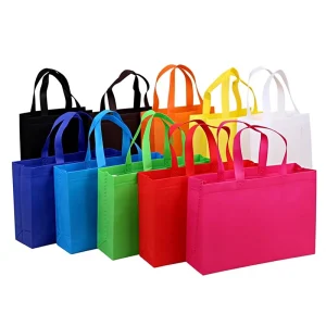 Eco-Friendly Spunbond Non-Woven Tote Bag with Custom Logo Set for Thanksgiving Gift