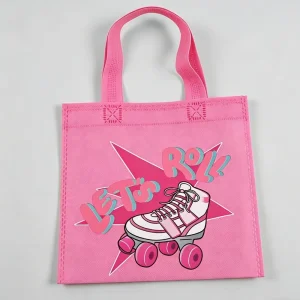 Eco Friendly YIMO YM22 Virgin Non woven Cartoon Color Tote Bag Children’s Gift Packaging Multi color Heat Transfer Printing Logo