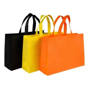 Eco friendly Reusable Printable Grocery Non Woven Shopping Bags Promotional Tote Bags Custom Logo Recyclable Packaging