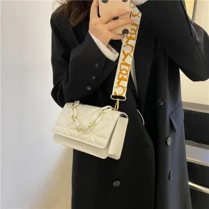 Economical Solid Color Temperament Women’s Bags Trendy New Diamond shaped Check Pattern Bag Casual Single Shoulder Handbag