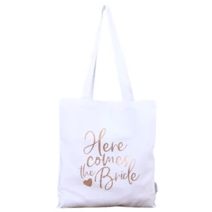 Environment friendly Foldable Convenient Portable Large Durable Personalized Canvas Women’s Shoulder Bags for Gifts