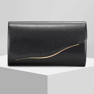 European American Clutch Bag Trapeze Shape Party Evening Banquet Daily Collocation Polyester Urban Chains
