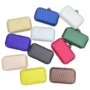 European and American Women’s Portable Party Clutch Bag Elegant Evening Makeup Bag with Dress for Beach Use