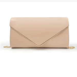 Evening Clutch Bag Elegant Metal Binding Women Wedding Bags Sparkling Shoulder Envelope Party Crossbody Evening Clutch Purses