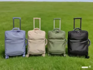 Extra 20inch Spinner Lightweight Carry On Large Soft Fabric Trolley Suitcase Travel Bag Cabin Luggage Oxford Cloth