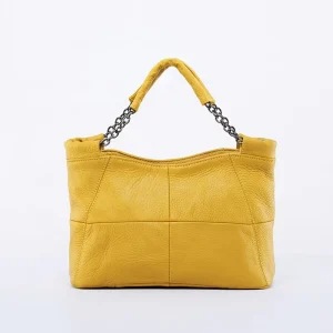 FSR363 Genuine Leather Cowhide Ladies Bag New Handbag First Layer Cowhide Chain Crossbody Bag for Woman