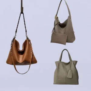 FSR432 New Fashion Women Handbags Ladies Genuine Leather Larger Capacity Tote Bags Ladies Shoulder Bags