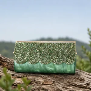 Factory Acrylic Evening Party Bags Luxury Design Long Purses for Lady Wedding Gift Custom Women Shoulder Handbags