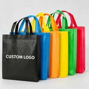 Factory Bulk Order Promotional PP Non Woven Bags Customized for Corporate Events Brand Marketing Activities Durable Tote Carrier