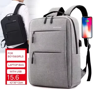 Factory Business Waterproof Laptop Bags Supplier School Travel Women Men Smart Laptop Backpack With USB