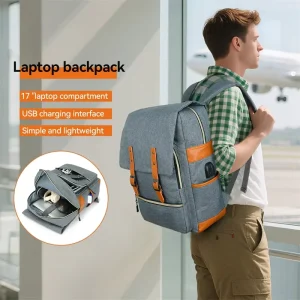 Factory Custom Business Waterproof Laptop Bags College Computer Bags Backpack Travel Smart Laptop Backpack With USB