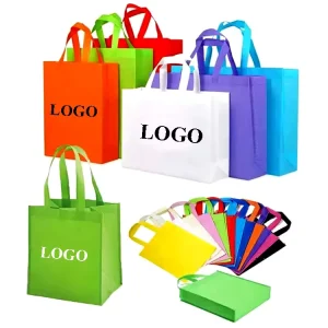 Factory Custom Grocery Promotional Bags Customized Reusable Non-Woven Shopping Tote Bag Non Woven Bag with Logo