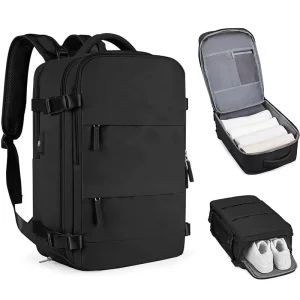 Factory Custom High Quality Travel Business Backpack Bag Men’s Extendable Laptop Backpack