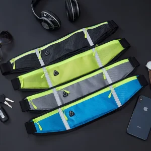 Factory Custom Logo Fashion Elastic Waterproof Anti-theft Jogging Bum Waist Bag Fanny Pack for Running Gym Sports Outdoor