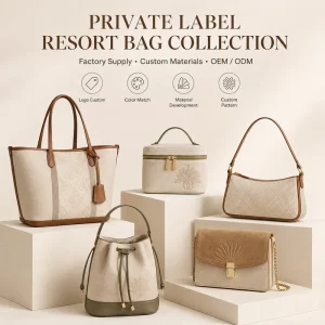 Factory Custom Logo Vegan Leather Ladies Handbag Collection With Hobo Boston Bucket Flap And Belt Bag Styles