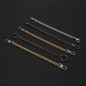 Factory Custom Metal Purse Handle Chain Bag Strap Extender Chain for Bag Handle
