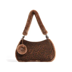 Factory Custom New High Quality Ladies Purse Handbags Fashion Crossbody Bag Luxury Plush Women Shoulder Bags