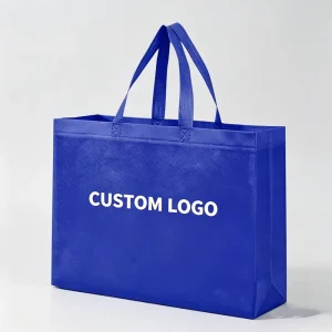 Factory Custom Non Woven Daily Grocery Bags Strong Reusable Shopping Tote for Supermarket Retail Event Gifts Packaging
