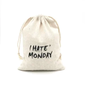 Factory Custom Recyclable Drawstring Bag Eco Friendly Reusable Blank Cotton Canvas Tote Shopping Bags for Craft