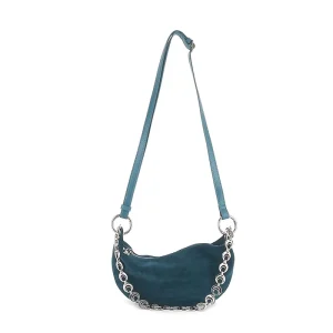 Factory Custom Suede Women Chain Crossbody Bag OEM Vintage Luxury Shoulder Handbag Manufacturer