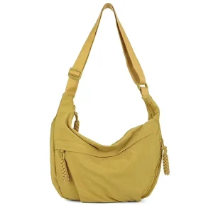Factory Customized Trendy Cloth Shoulder Bag Solid Student Casual Style Handbags Cross Body Bags Shoulder Hobos Bag