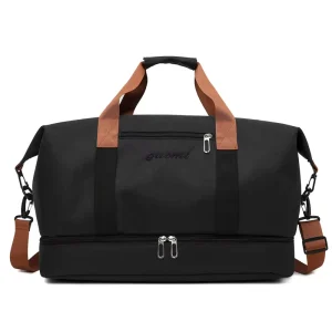 Factory Customized Women Weekend Overnight Gym Sports Waterproof Luggage Bag For Duffel Bag Travel Bag