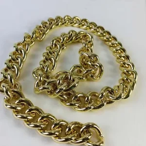 Factory Direct 17mm Thick Copper Clad Aluminum Bag Chains Customized Color OEM ODM Available for Bags