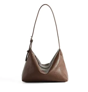 Factory Direct High Quality Vintage Top grain Vegetable tanned Cowhide Casual Shoulder Underarm Bag Large capacity Classic Bag