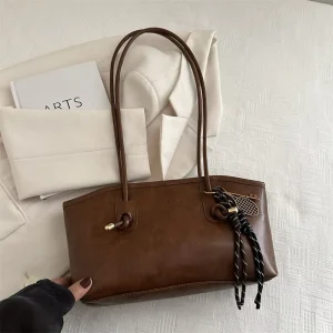 Factory Direct High Value Retro Large Capacity Bag Ladies Shoulder Bag Portable Tote Bag