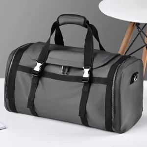 Factory Direct Large Heavy Duty Weekender Duffle Bag Fashion Sport Gym Waterproof Travel Carry on Zipper Shoe Compartment
