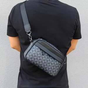 Factory Direct Leather Bag for Men Soft Man Business Shoulder Bag Crossbody Bag Men Designer
