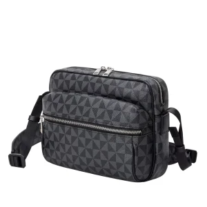 Factory Direct Printed Bags for Men Genuine Leather Men’s Large Capacity Crossbody Bag Men Shoulder Bag Designer