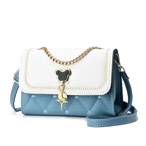 Factory Direct Sales New Style Womens PU Phone Bag Fashionable Versatile Ladies Shoulder/Crossbody Bag Korean-Style Chain