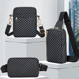 Factory Direct Small Waist Bags for Men Mini Shoulder Bag Man Men Chest Bags Leather Designer