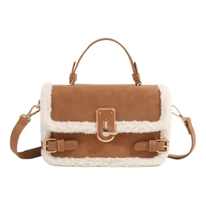 Factory Direct Soft Durable Lightweight Crossbody Shoulder Bag with Large Capacity and Inner Pocket for Shopping