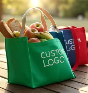 Factory Fashion Eco Custom Logo Tote Canvas Bag Custom All Over Print Patchwork Tote Bag