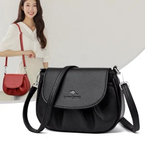 Factory Fashion Style Handbags Lady Soft PU Leather Shoulder Bags Lady Top Quality Purses for Women