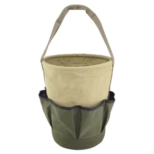 Factory Heavy Duty Multipurpose Canvas Bucket Bag Working Tools Carry Bag