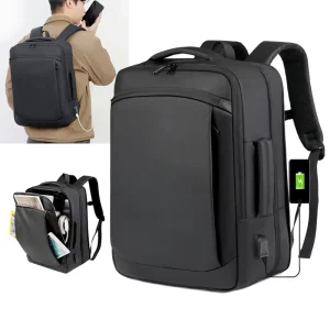 Factory Laptop Backpack Business Waterproof Backpack Large Capacity Multifunction USB Port School Bag for Teenage