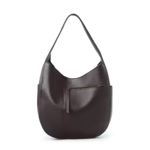 Factory Large Cowhide Tote Handbag Genuine Leather Fashion Armpit Shoulder Hobo Bags for Women