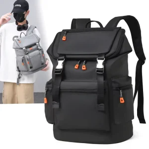 Factory Man School Backpack Fashion Backpack for Travel Large Capacity Water-resistant Travel Bags