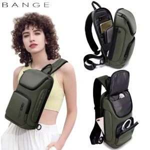 Factory New Design Bulk Travel Shoulder Korean Crossbody Custom Men Sling Bag