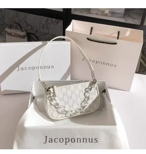 Factory New Fashion Girl Panda Head Pearl Chain Shoulder Small Mini Bag Cute Girl Purse Bag